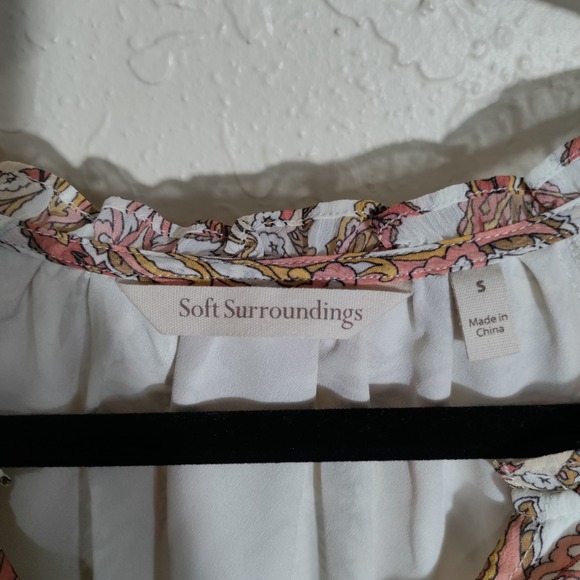 Soft‎ Surroundings Betsey Midi Dress Size Small  3/4 Sleeve - Picture 3 of 7